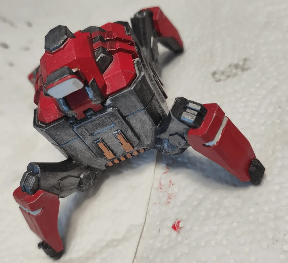 Unauthorized Mule Aesthetic Modification: MOLLY Paintjob Report
