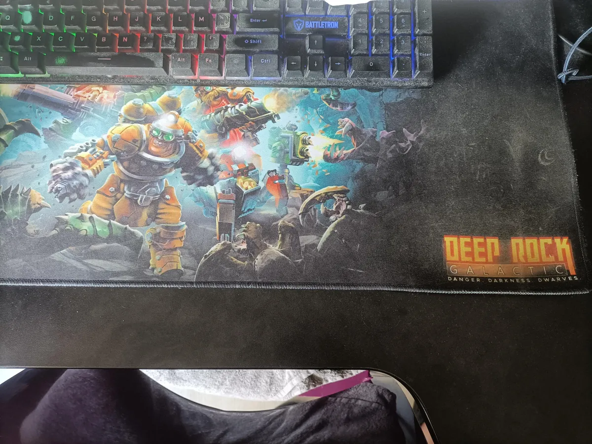 How to Clean Your Deep Rock Galactic Mouse Pad