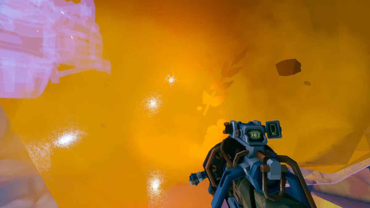 Driller Neurotoxin Grenade: Scan Resinite Mass for Veins